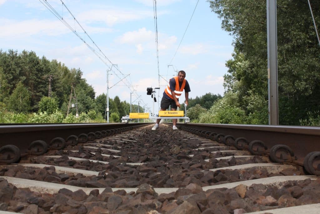 CMK - Podbicie toru nr 1 i 2, LK nr 4